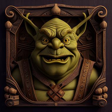 3D model Shrek the Third (STL)